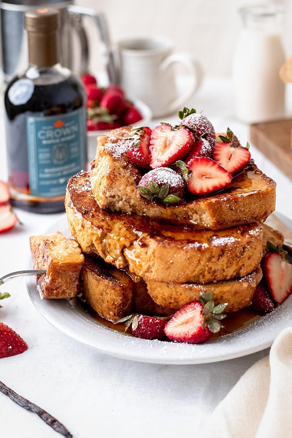 image:imageCrown Maple Brown Butter Flavor Organic Maple Syrup 85 Fl Oz Pack of 6Madagascar Vanilla