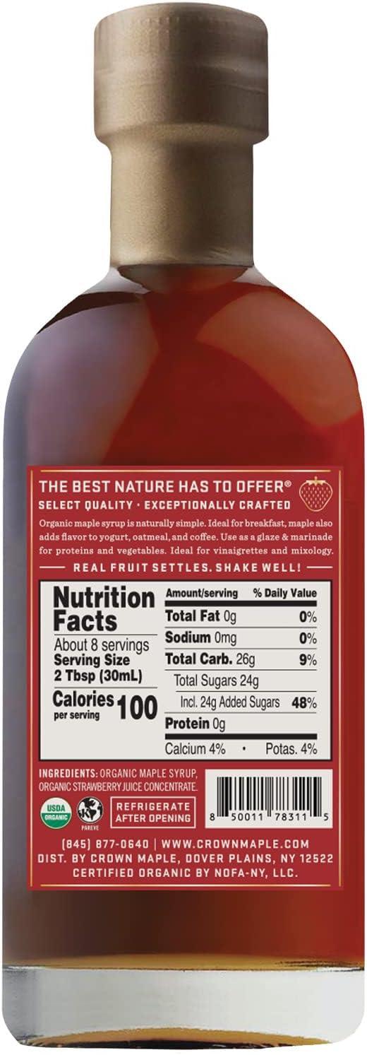 image:imageCrown Maple Organic Blueberry Maple Syrup 85 fl OzStrawberry