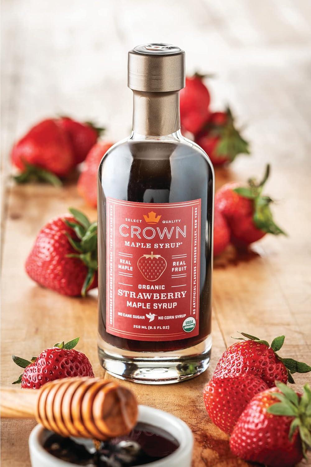 image:imageCrown Maple Organic Blueberry Maple Syrup 85 fl OzStrawberry