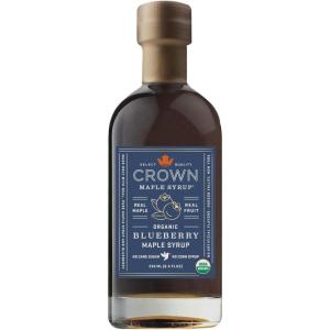Crown Maple Organic Blueberry Maple Syrup, 8.5 fl Oz(Blueberry)